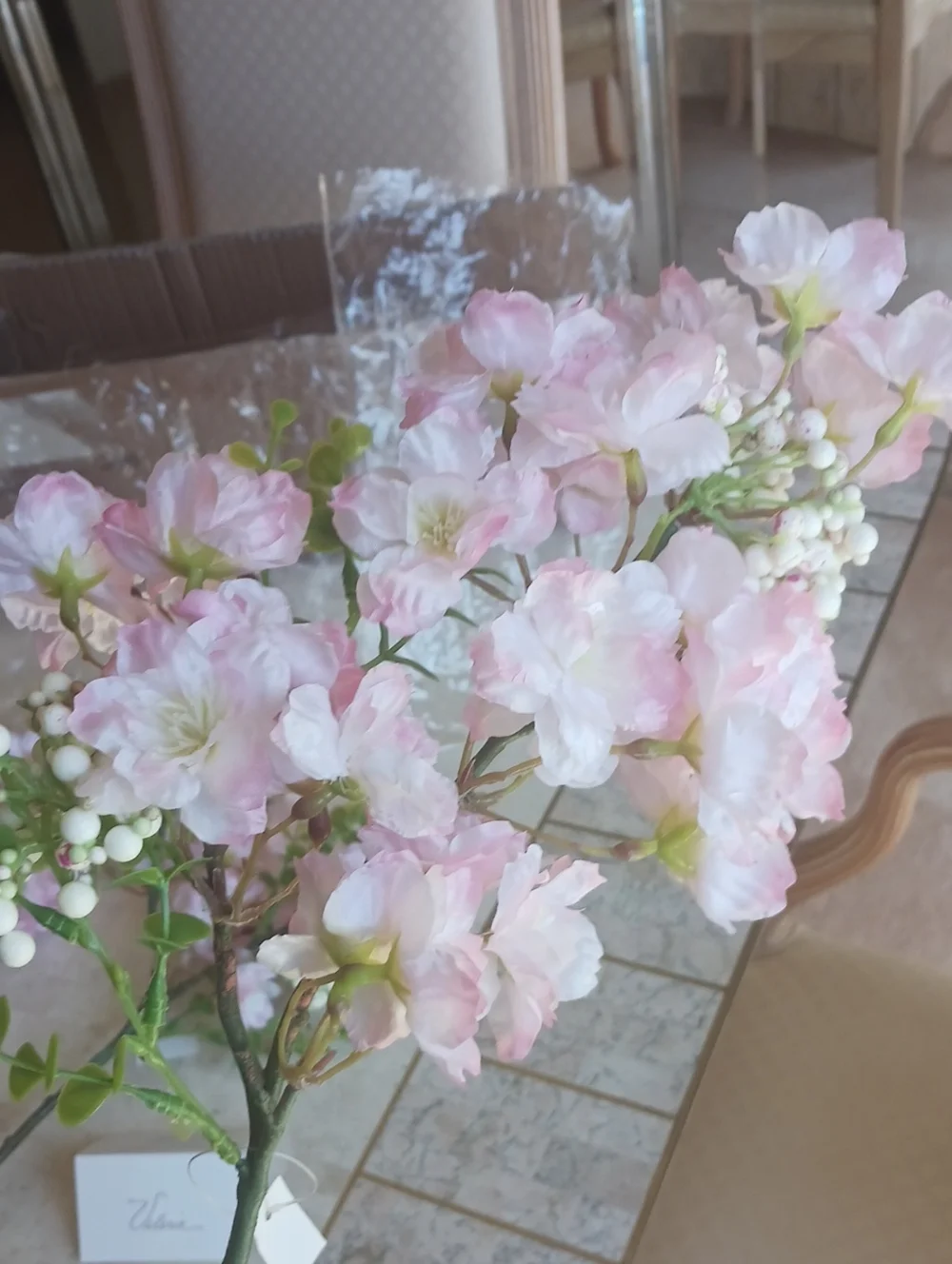 Florals/faux Cherry Blossom Stems- 17